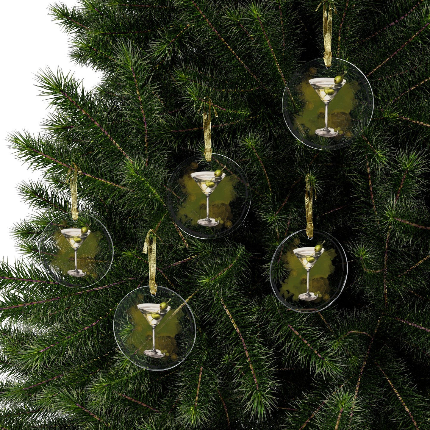 Dirty Martini - Tree Ornament