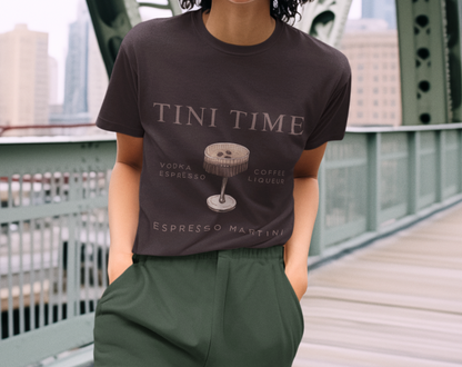 Espresso Martini Tini Time - Unisex Tee