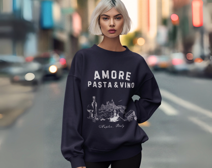 Amore Pasta & Vino - Unisex Crew