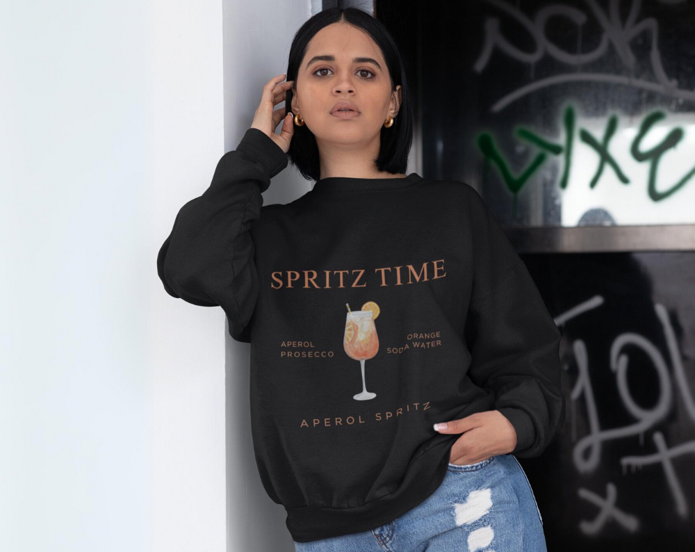 Aperol Spritz Time - Unisex Crew