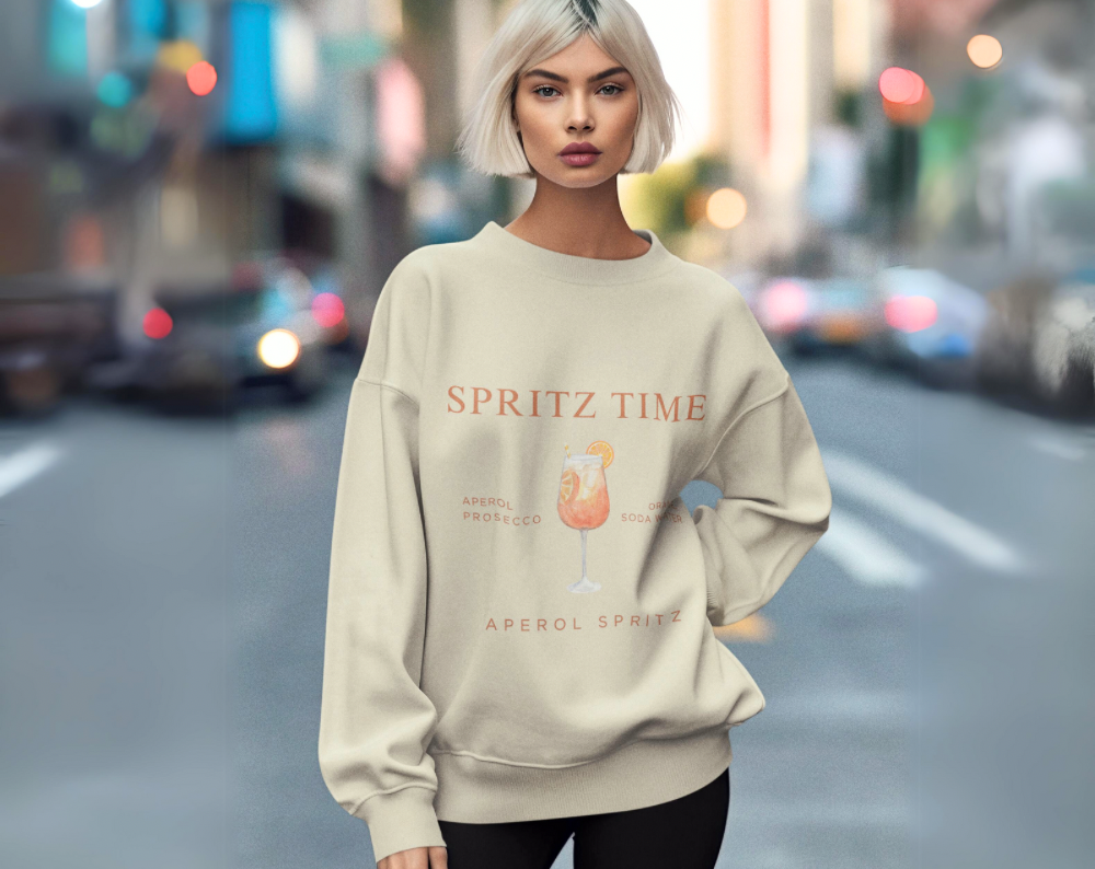 Aperol Spritz Time - Unisex Crew