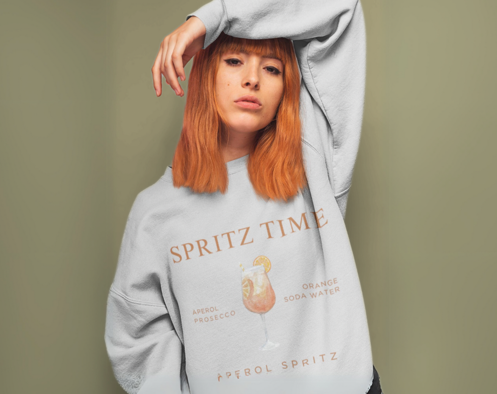 Aperol Spritz Time - Unisex Crew