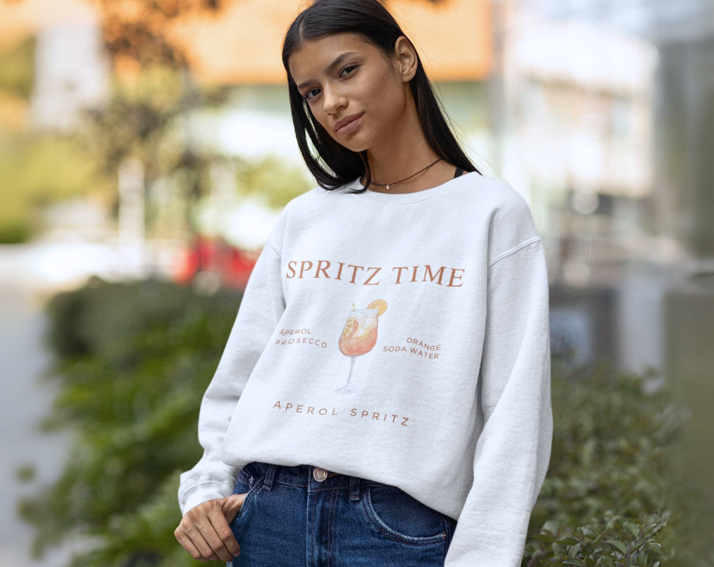 Aperol Spritz Time - Unisex Crew