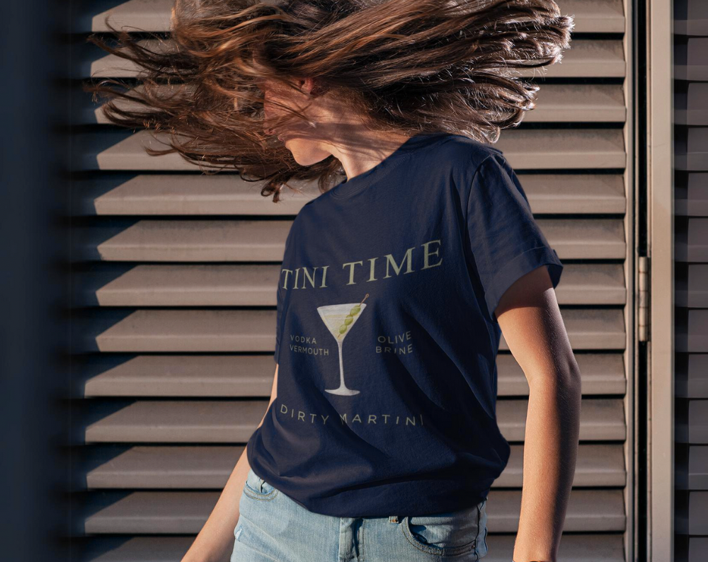 Dirty Martini Tini Time - Unisex Tee