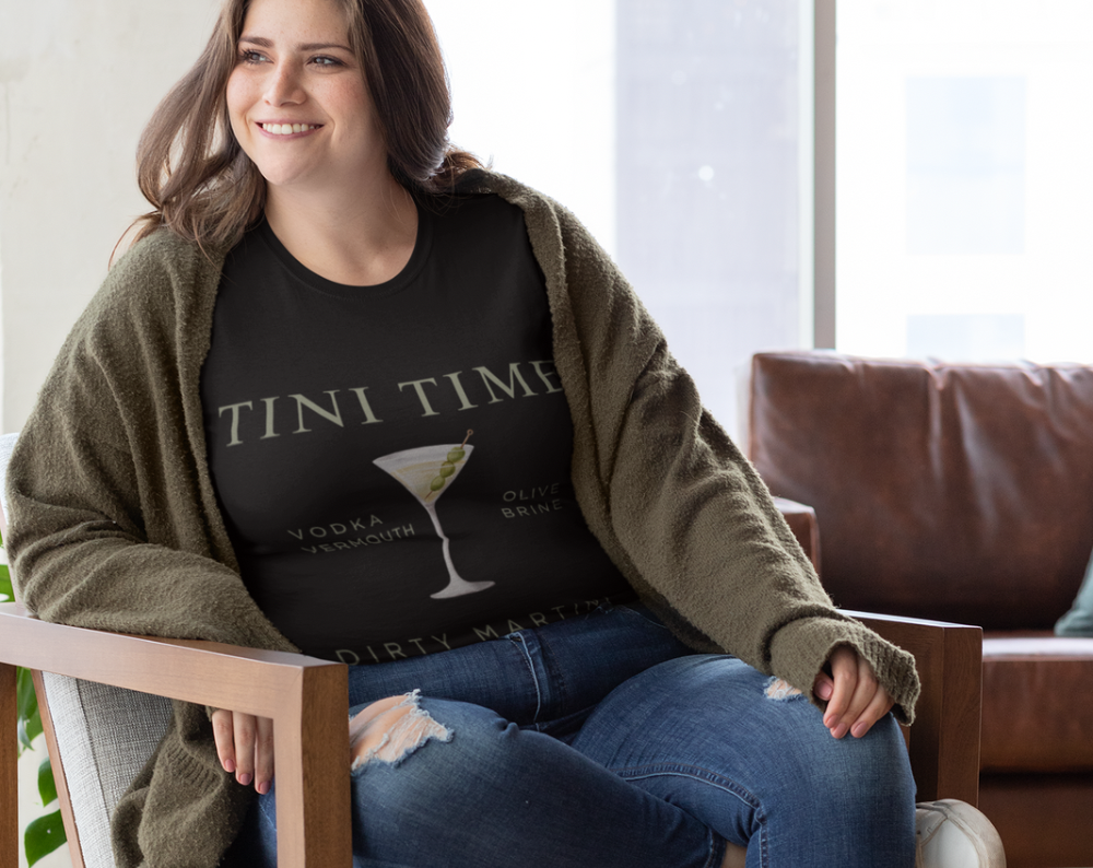 Dirty Martini Tini Time - Unisex Tee