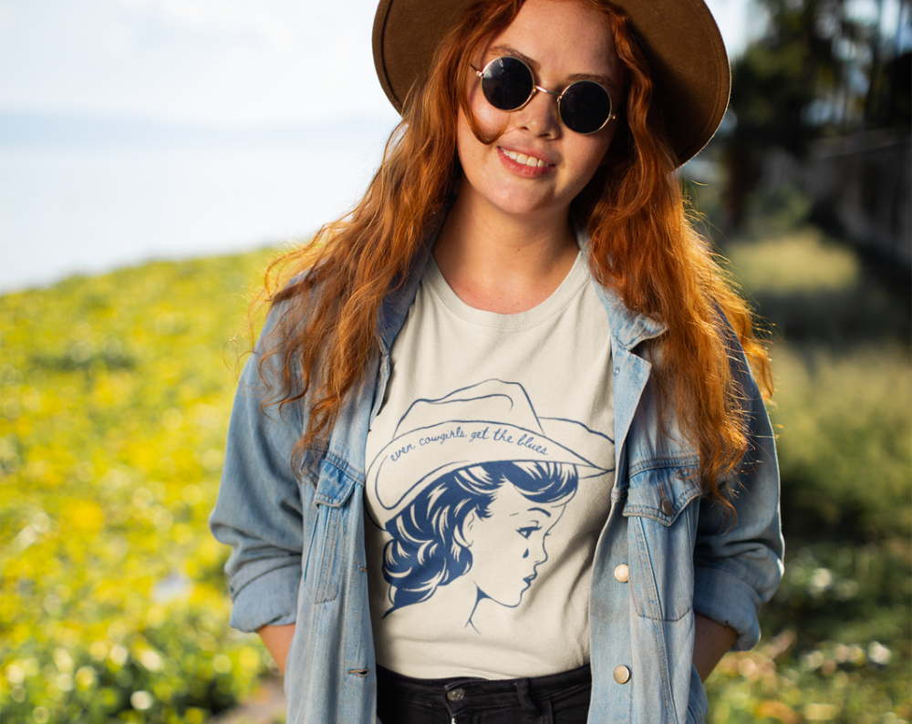 Cowgirl Blues - Unisex Tee