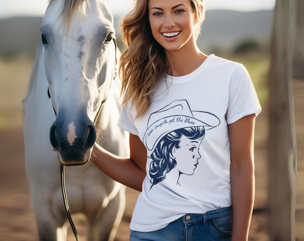 Cowgirl Blues - Unisex Tee