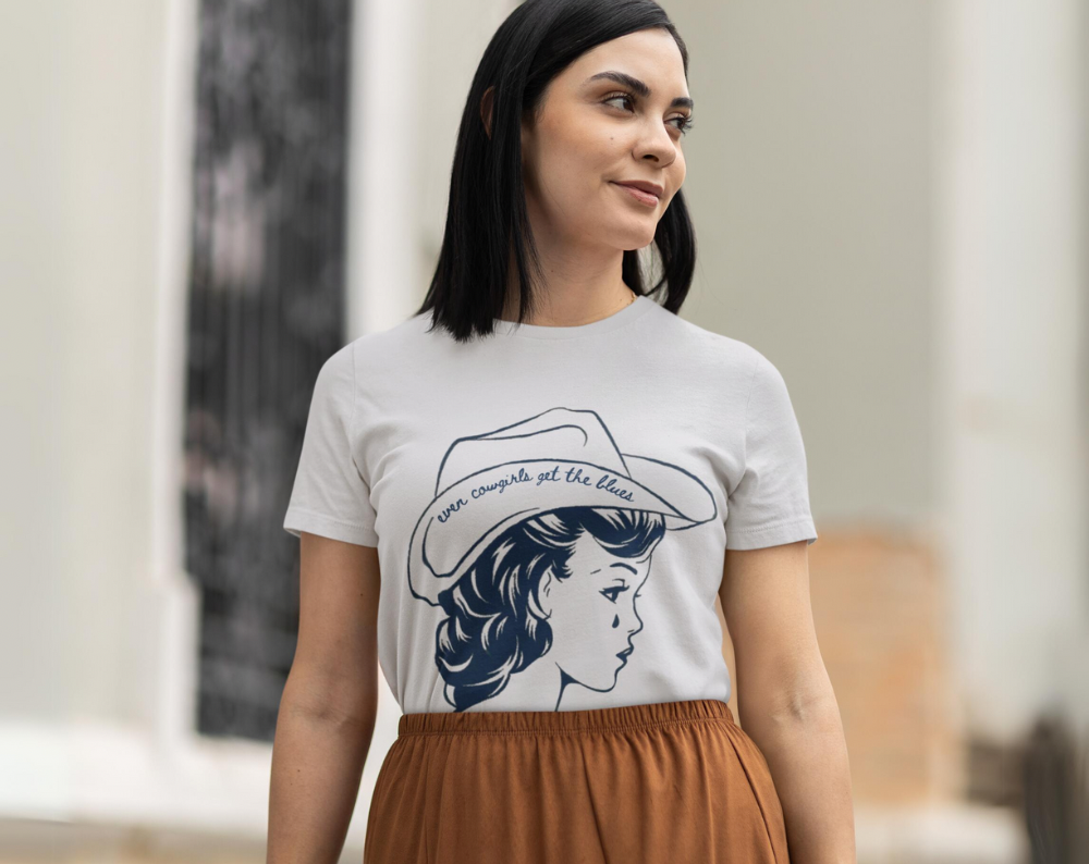 Cowgirl Blues - Unisex Tee