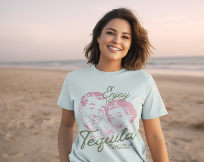 Retro Tequila Breakfast of Champions - Unisex Tee