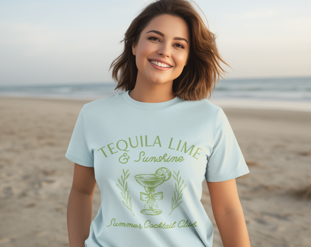 Tequila Lime and Sunshine Club - Unisex Tee