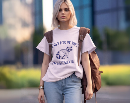 Mental Health Raccoon - Unisex Tee