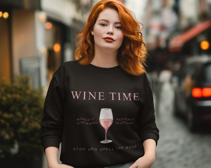 Rosé Wine Time - Unisex Crew