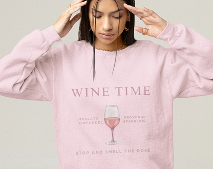 Rosé Wine Time - Unisex Crew