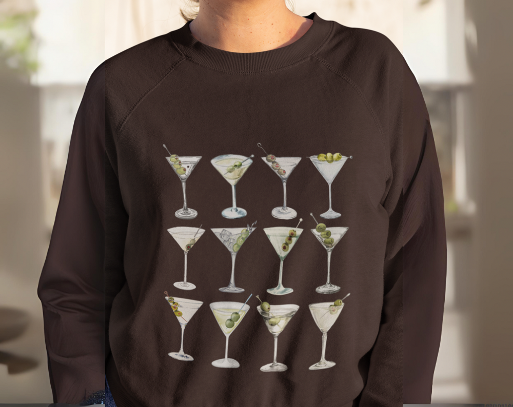 Vintage Dirty Martinis - Unisex Crew