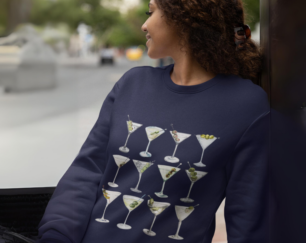 Vintage Dirty Martinis - Unisex Crew