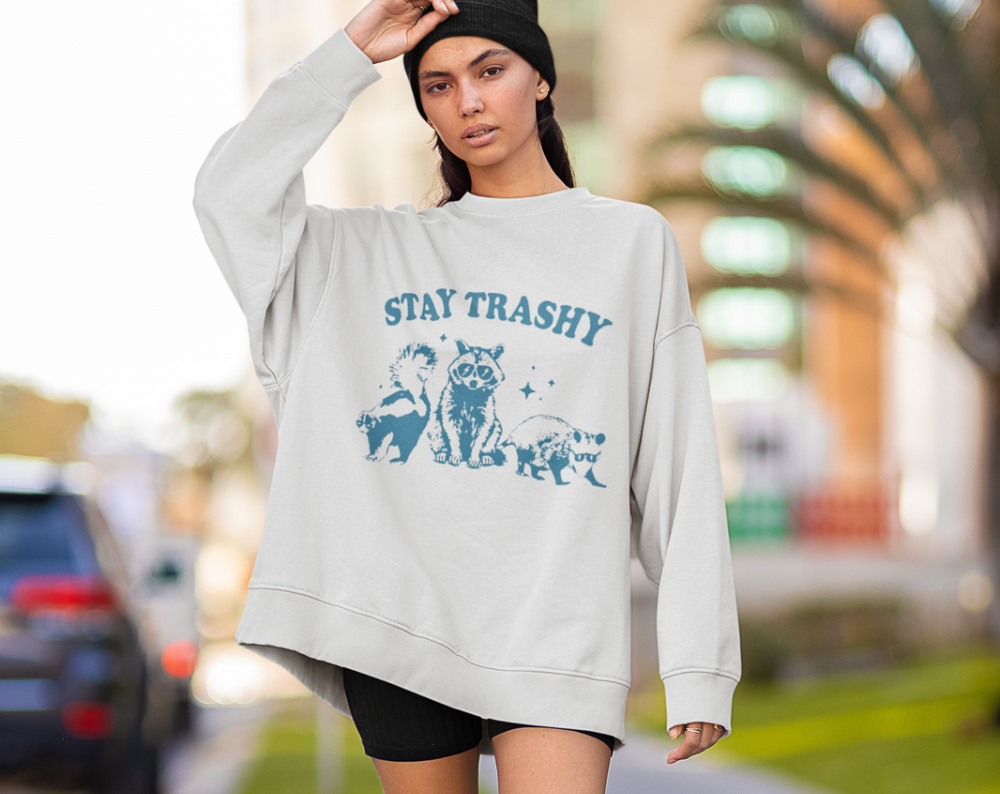 Stay Trashy Rodent - Unisex Crew