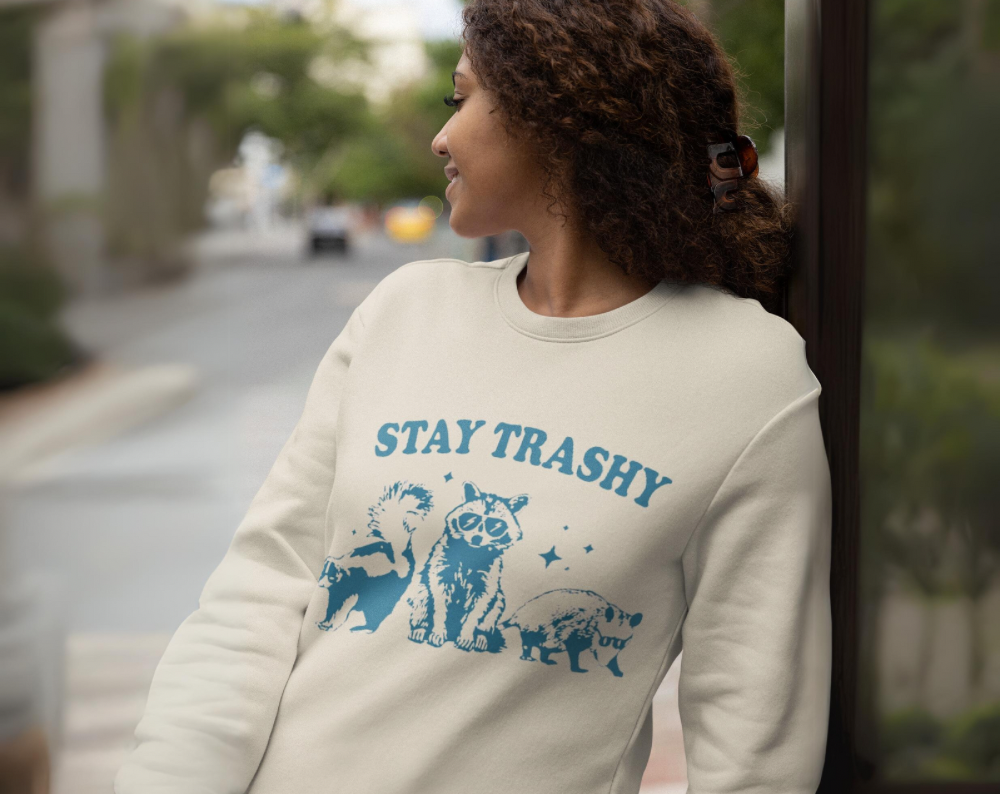 Stay Trashy Rodent - Unisex Crew