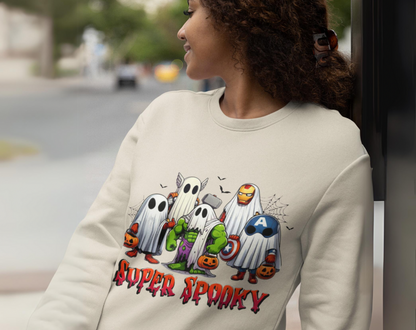 Spooky Super Hero - Unisex Crew