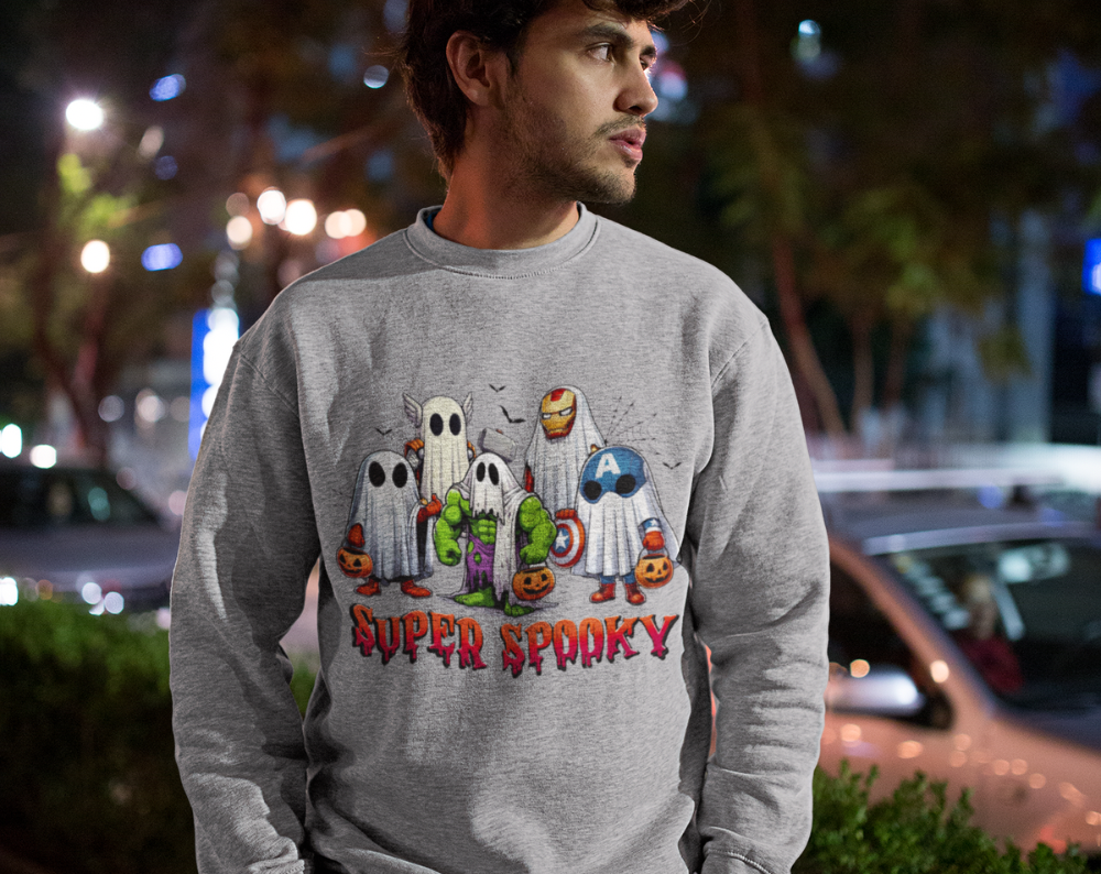 Spooky Super Hero - Unisex Crew