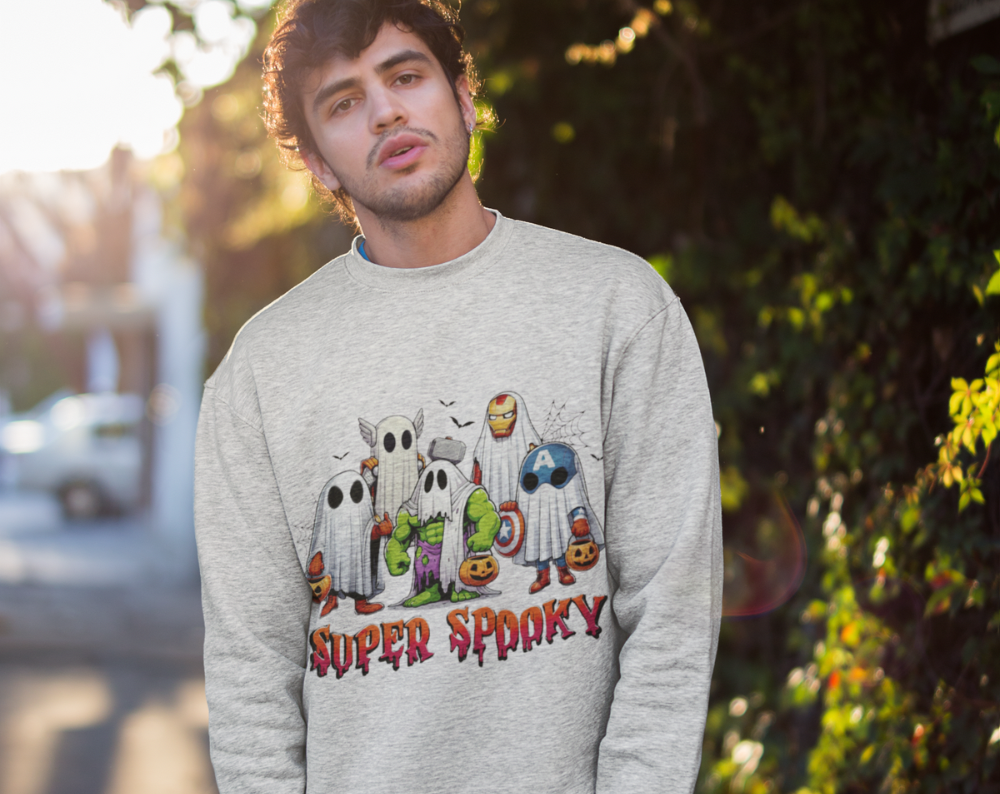 Spooky Super Hero - Unisex Crew