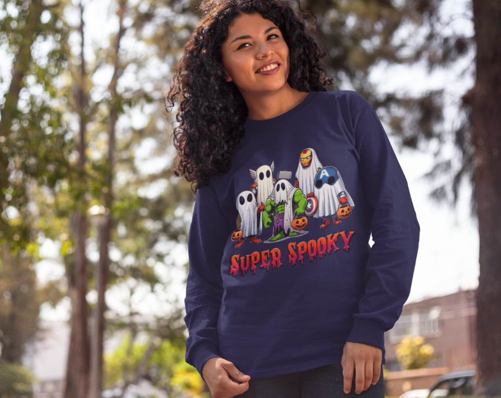 Spooky Super Hero - Unisex Crew