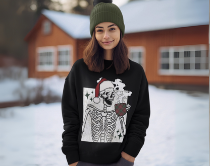 Christmas Skeleton - Unisex Crew