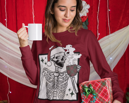 Christmas Skeleton - Unisex Crew