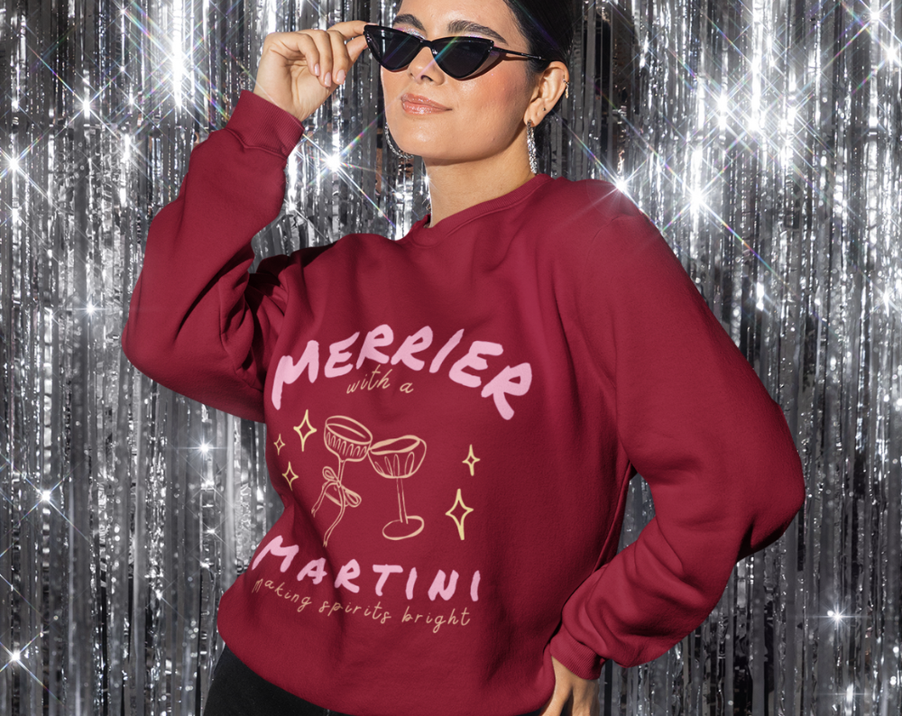 Merry Martini - Unisex Crew