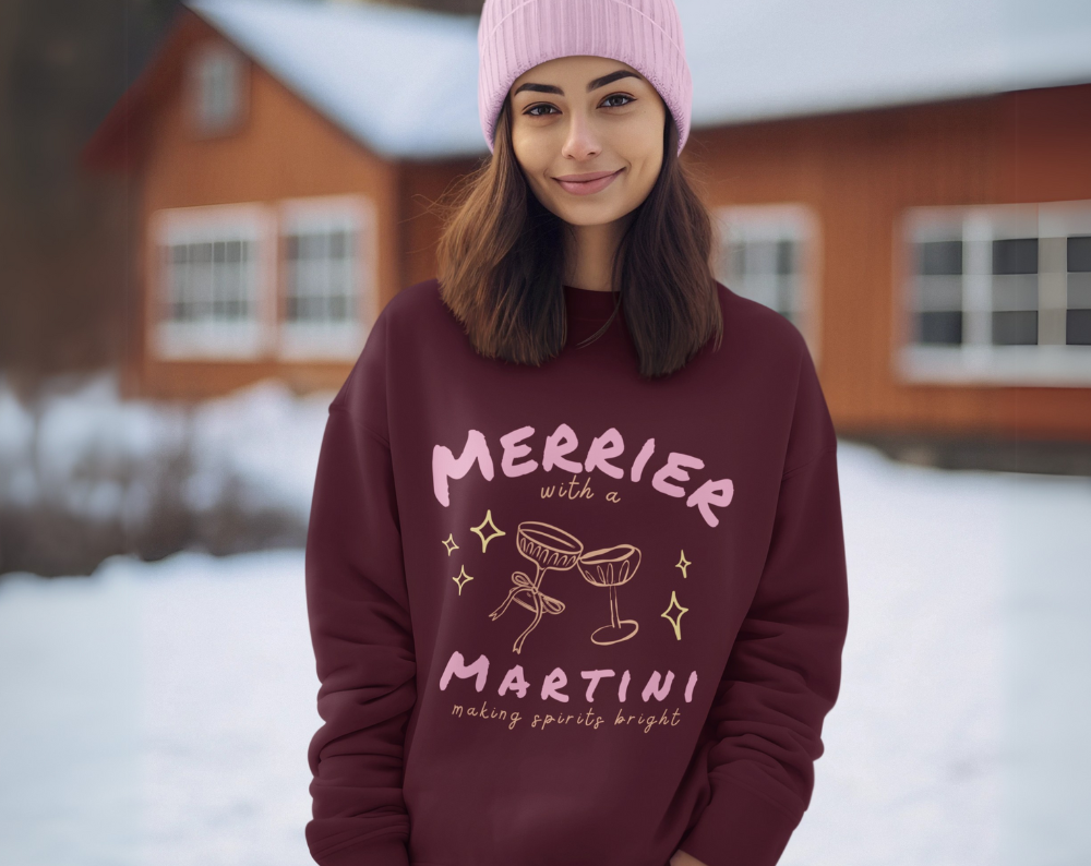 Merry Martini - Unisex Crew