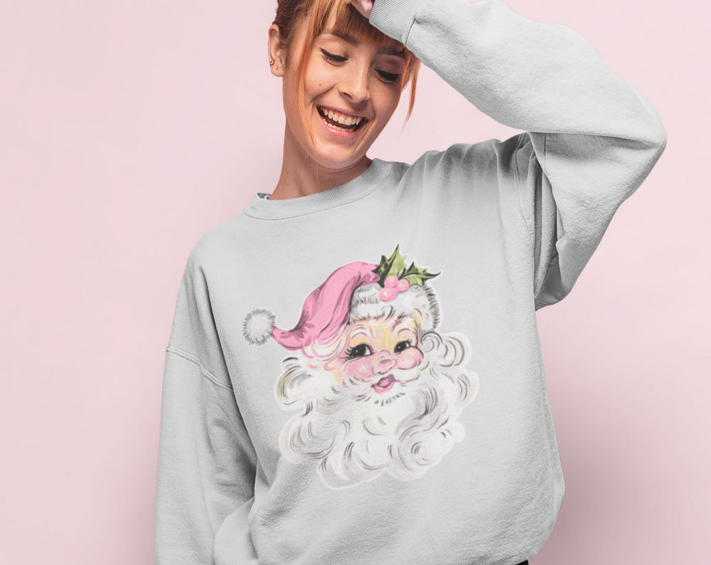 Vintage Santa - Unisex Crew