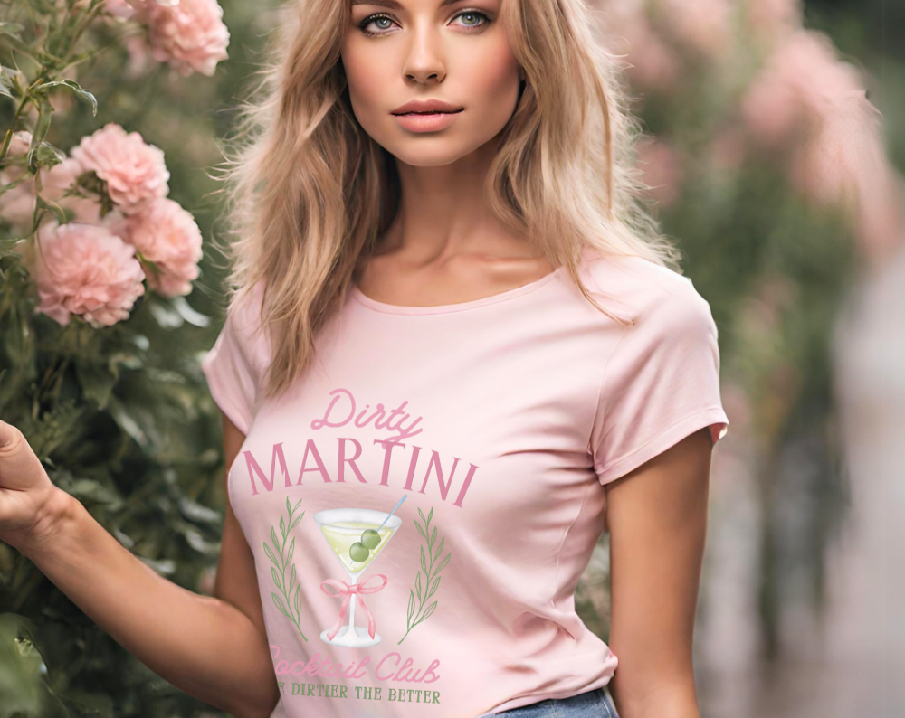 Coquette Dirty Martini Cocktail Club - Unisex Tee