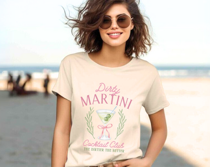 Coquette Dirty Martini Cocktail Club - Unisex Tee