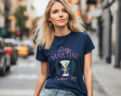 Coquette Dirty Martini Cocktail Club - Unisex Tee