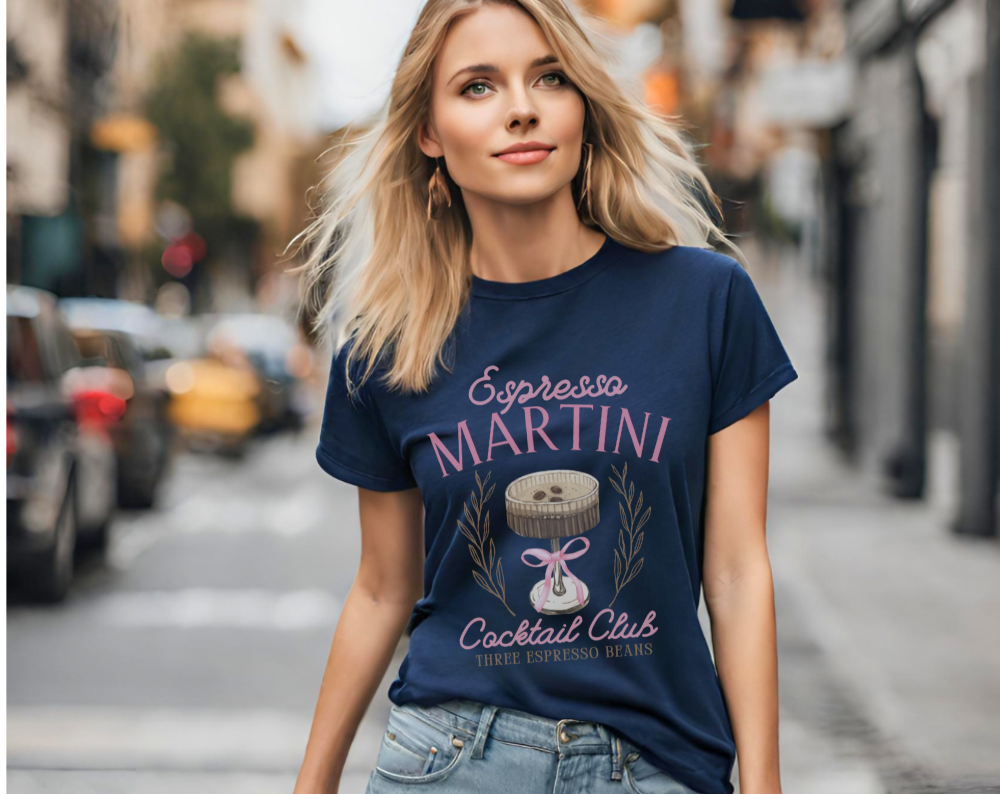 Coquette Espresso Martini Cocktail Club - Unisex Tee