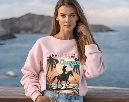 Coastal Cowgirl - Unisex Crew