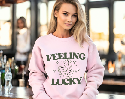 Feeling Lucky Dice - Unisex Crew