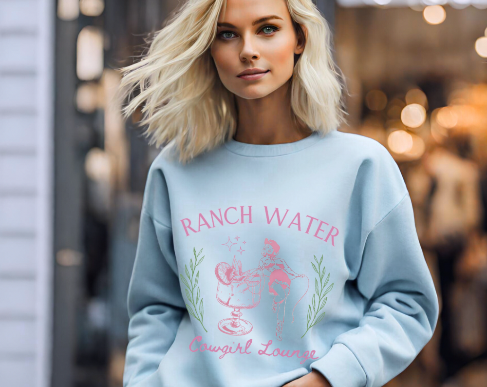 Ranch Water Cocktail Lounge - Unisex Crew