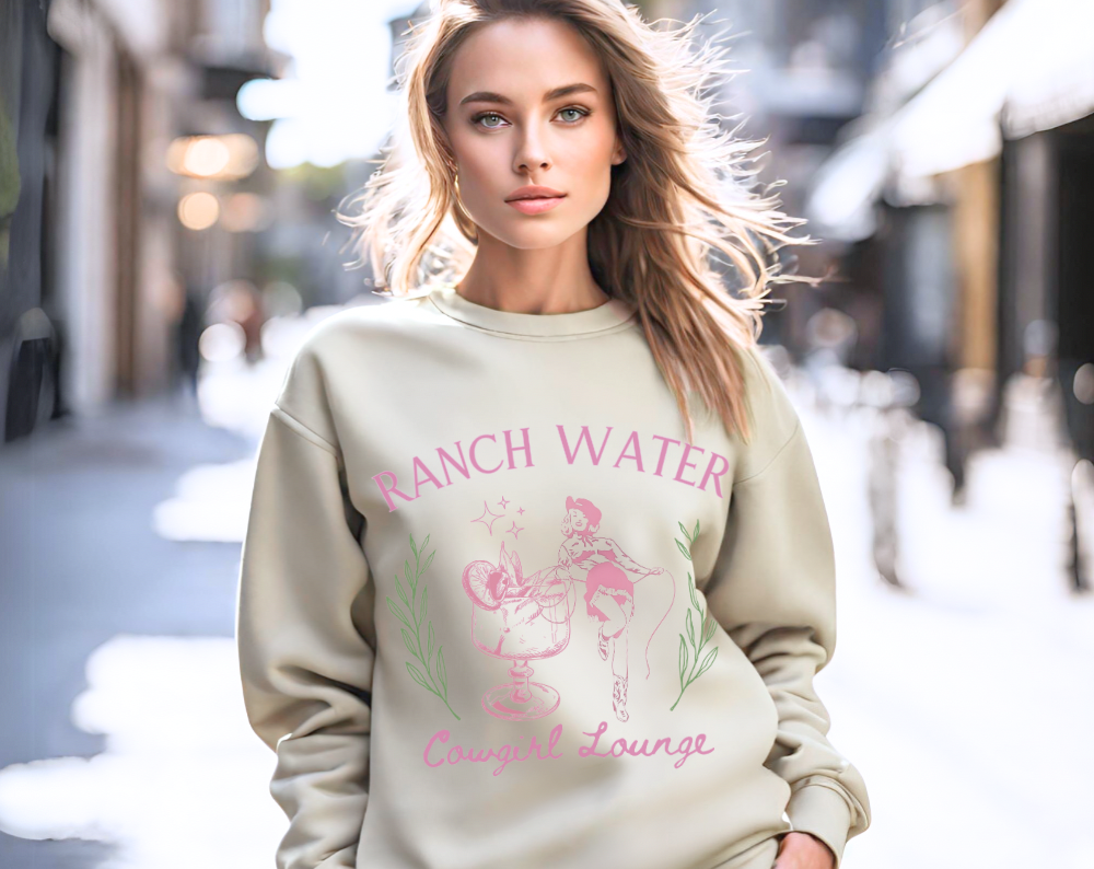 Ranch Water Cocktail Lounge - Unisex Crew