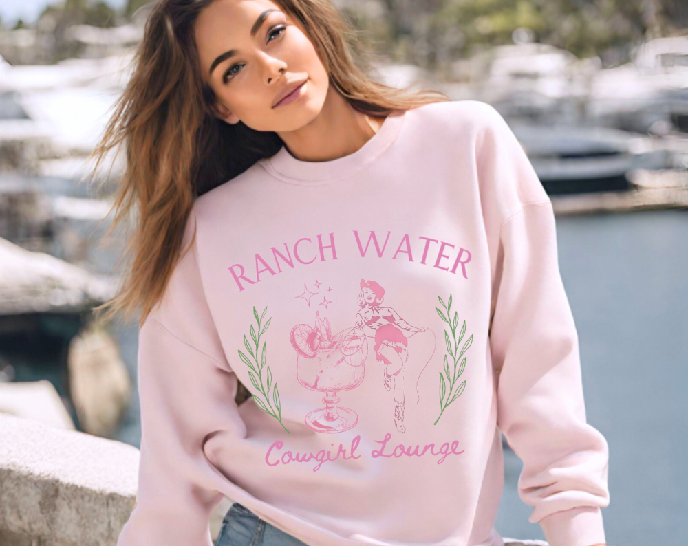 Ranch Water Cocktail Lounge - Unisex Crew