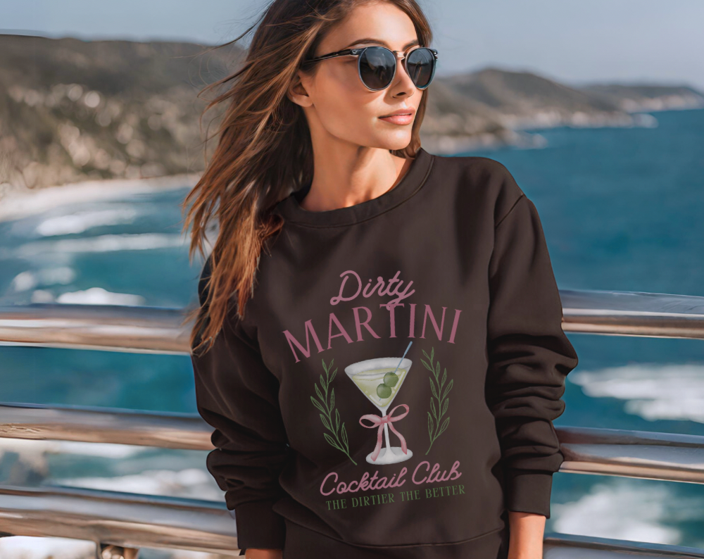 Dirty Martini Cocktail Club - Unisex Crew