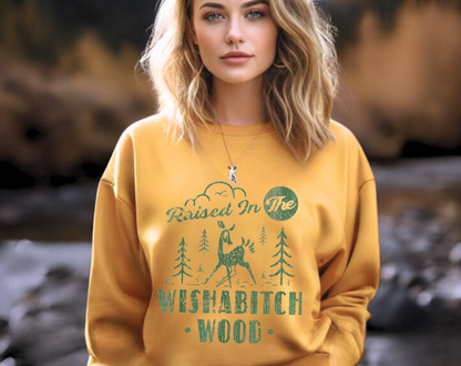 Wishabitch Wood Camping - Unisex Crew