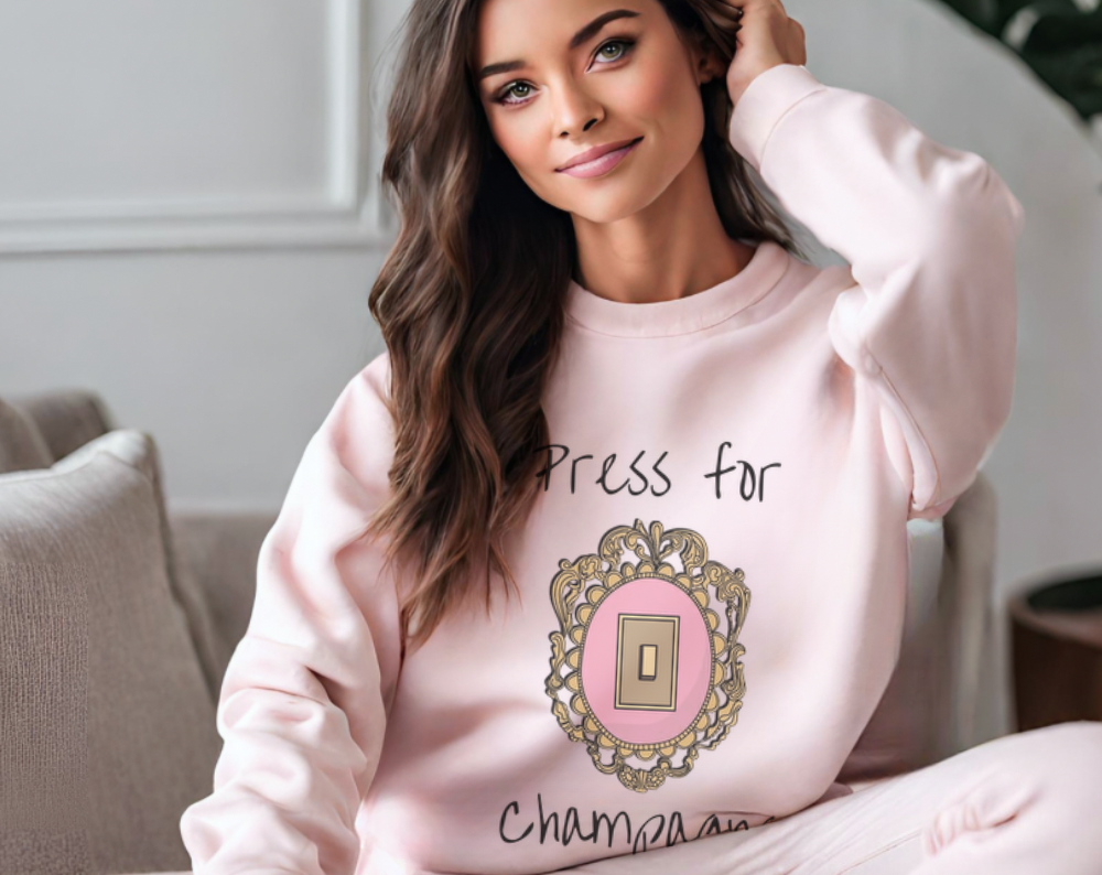 Press For Champagne - Unisex Crew