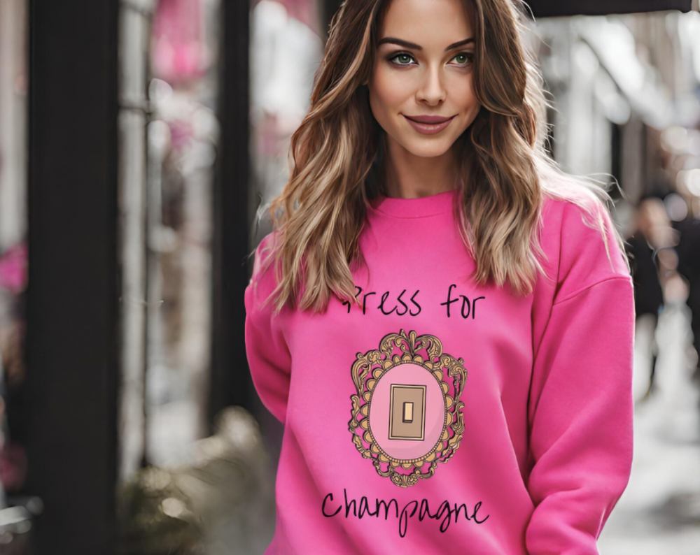 Press For Champagne - Unisex Crew