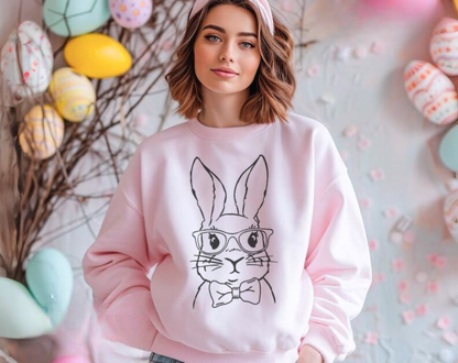 Retro Bunny - Unisex Crew