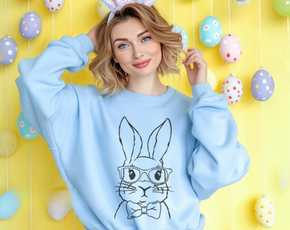 Retro Bunny - Unisex Crew