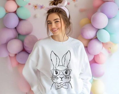 Retro Bunny - Unisex Crew