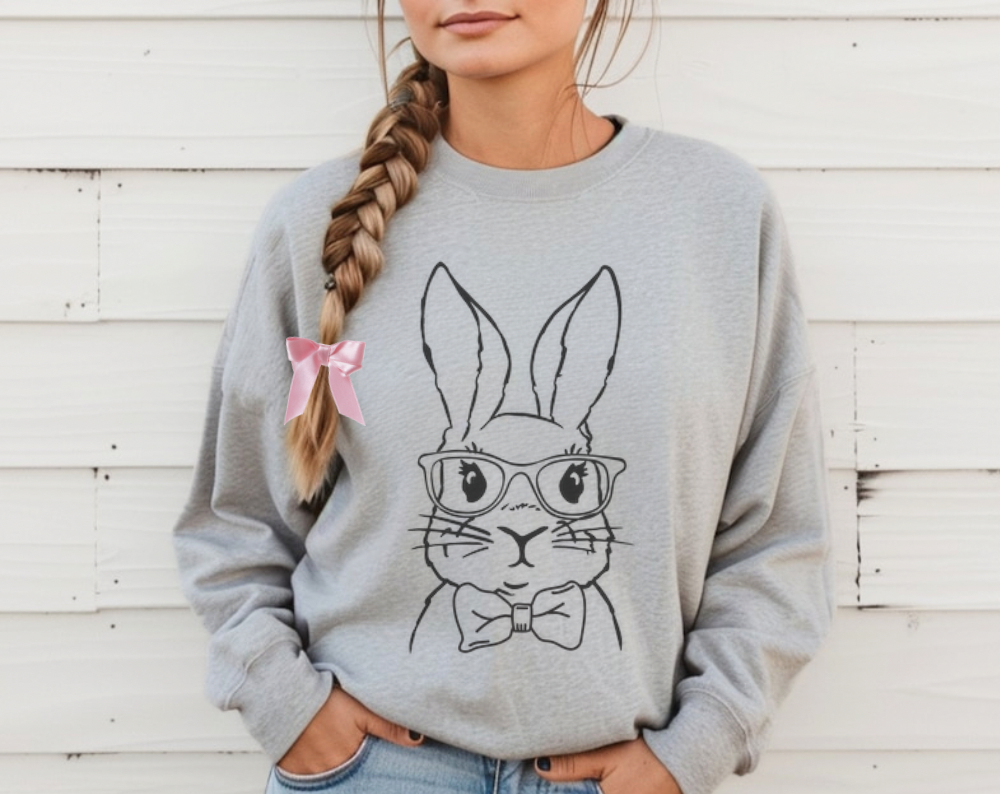 Retro Bunny - Unisex Crew