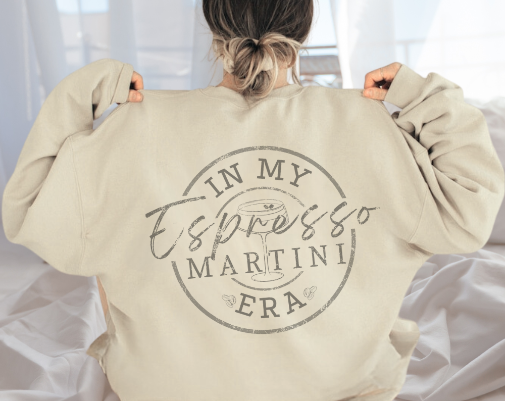 In My Espresso Martini Era Double Sided - Unisex Crew