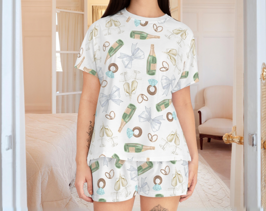 Bride Pattern - Two Piece Pajama Set