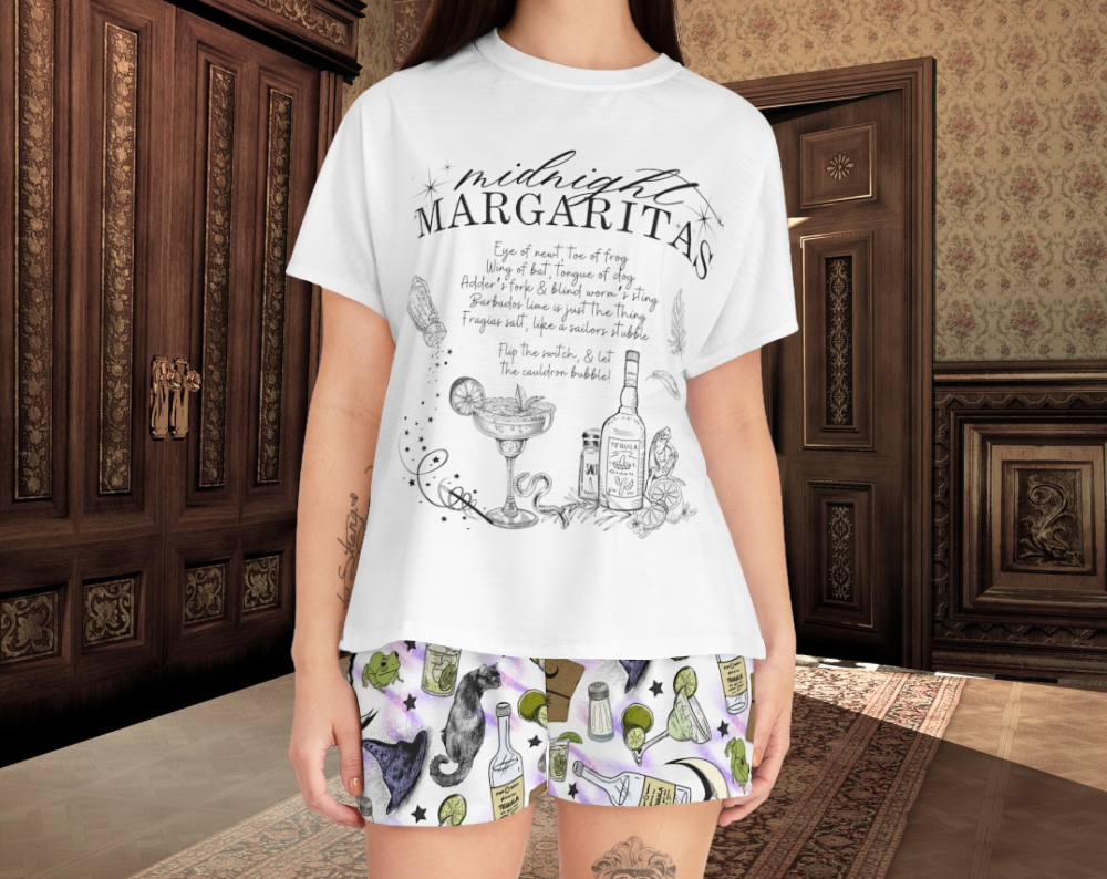 Practical Magic Midnight Margaritas - Two Piece Pajama Set